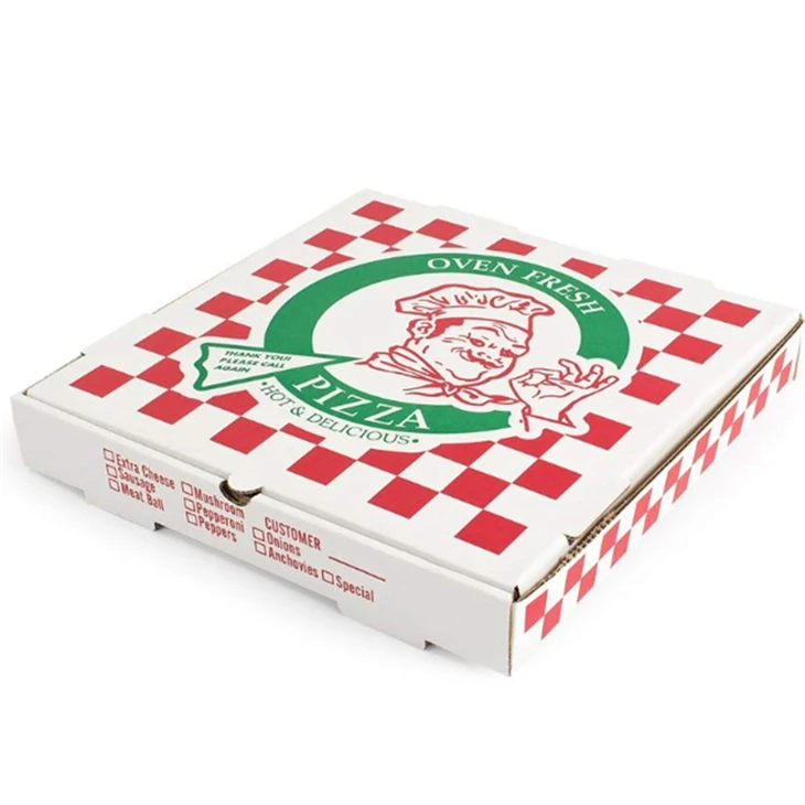 Environmentally Friendly Customizable Pizza Box