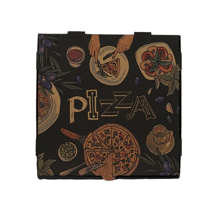 Food Grade Packing Box Custom Corrugated Pizza Box